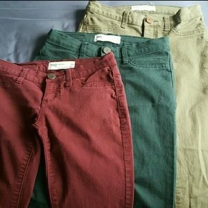 Forest green jeggings